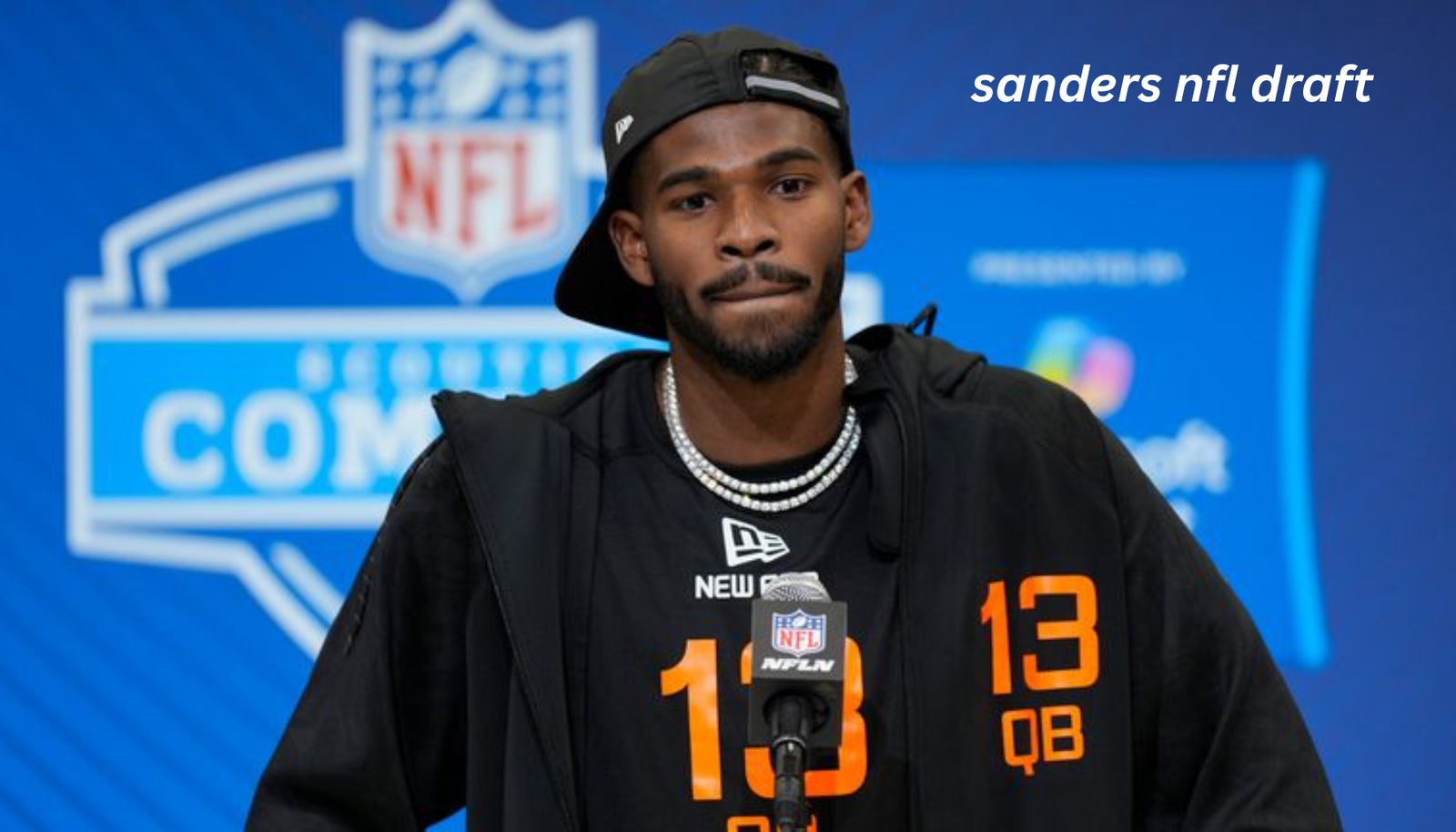 sanders nfl draft